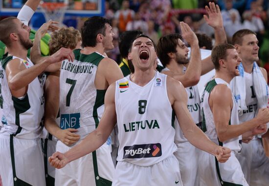 FIBA EuroBasket. Men. Lithuania vs. Croatia