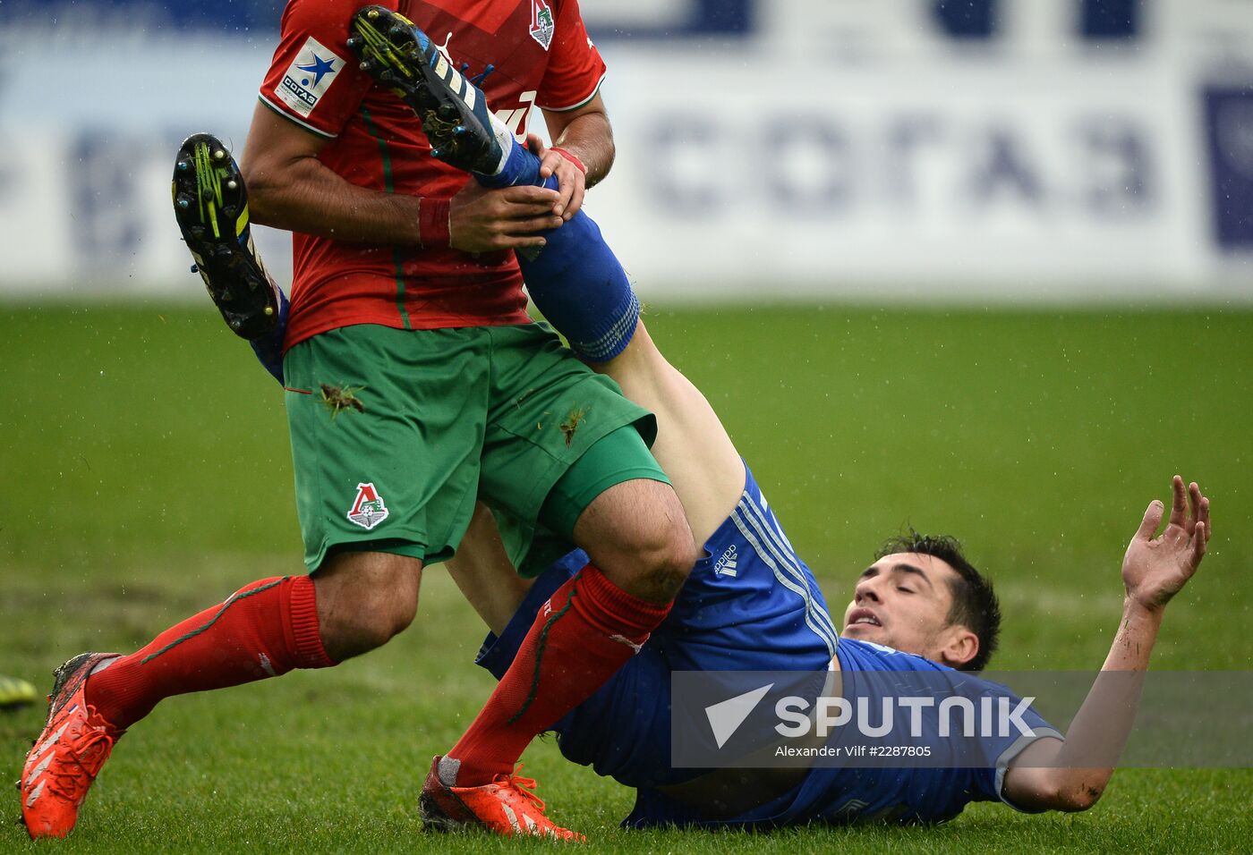 Russian Football Premier League. Dynamo vs. Lokomotiv