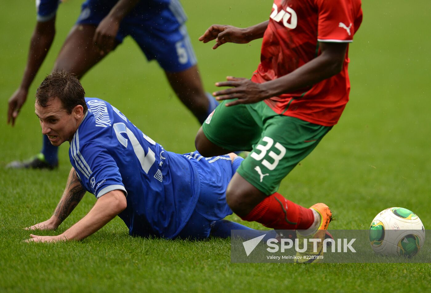 Russian Football Premier League. Dynamo vs. Lokomotiv