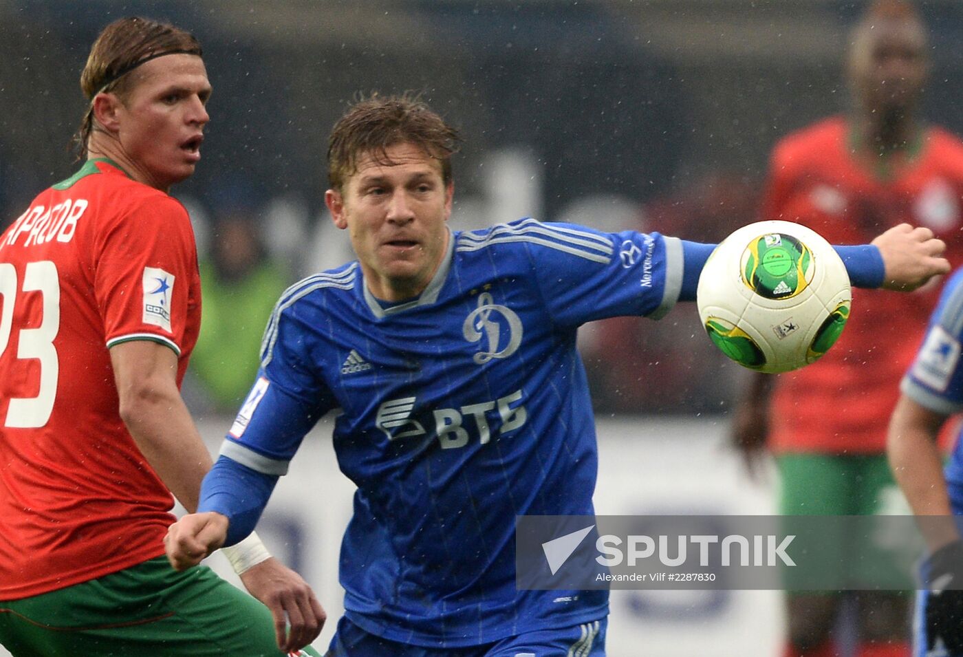 Russian Football Premier League. Dynamo vs. Lokomotiv