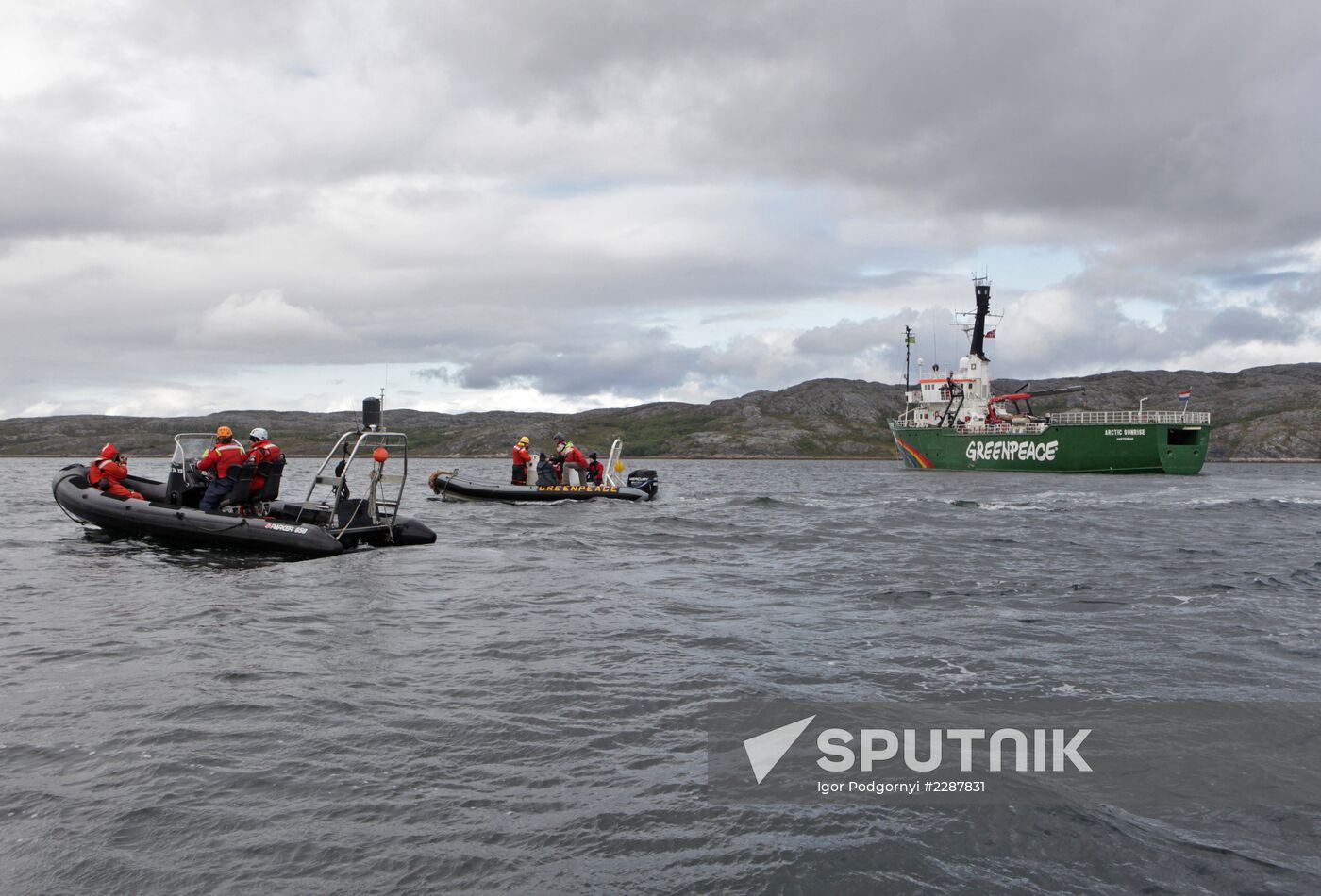 Greenpeace ship Arctic Sunrise seized by Russian coast guard