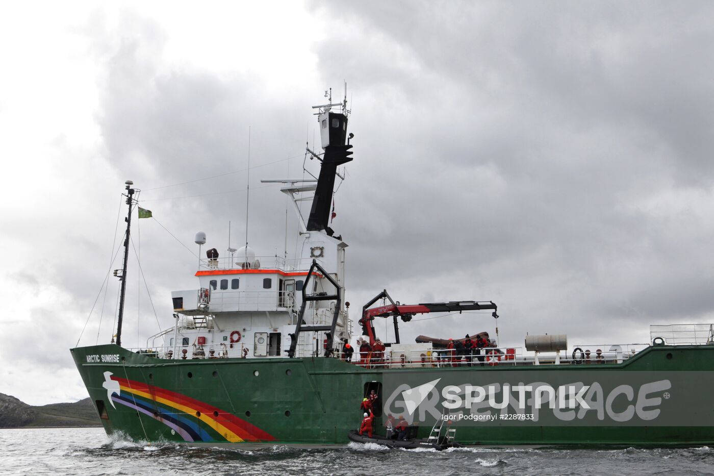 Greenpeace ship Arctic Sunrise seized by Russian coast guard