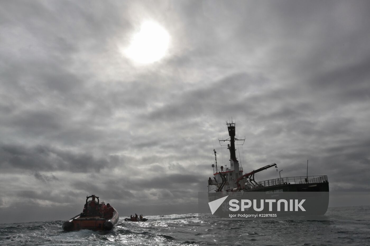 Greenpeace ship Arctic Sunrise seized by Russian coast guard