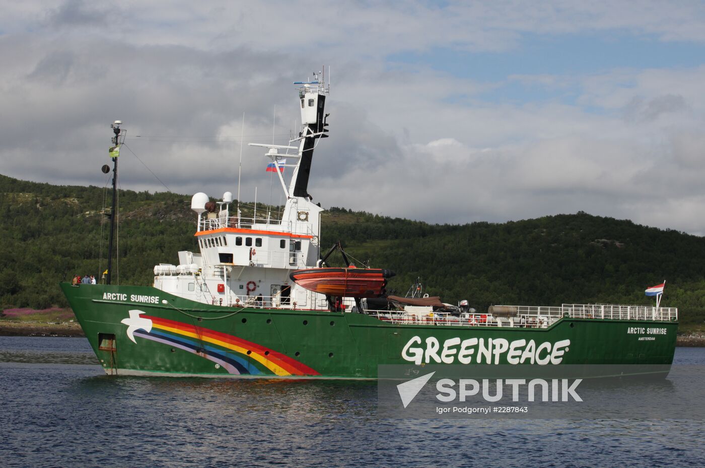Greenpeace ship Arctic Sunrise seized by Russian coast guard