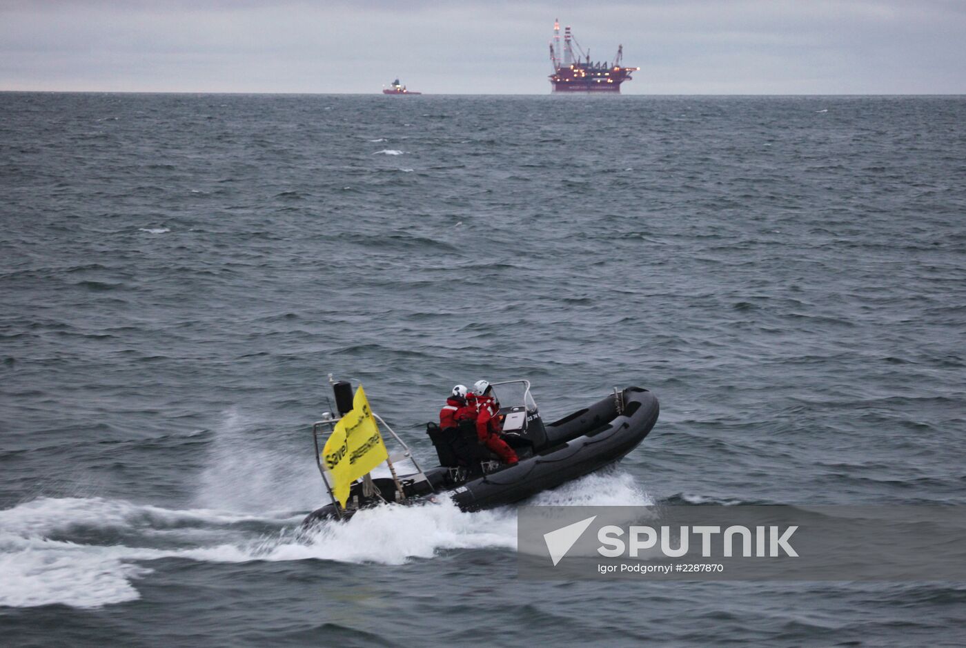 Greenpeace ship Arctic Sunrise seized by Russian coast guard