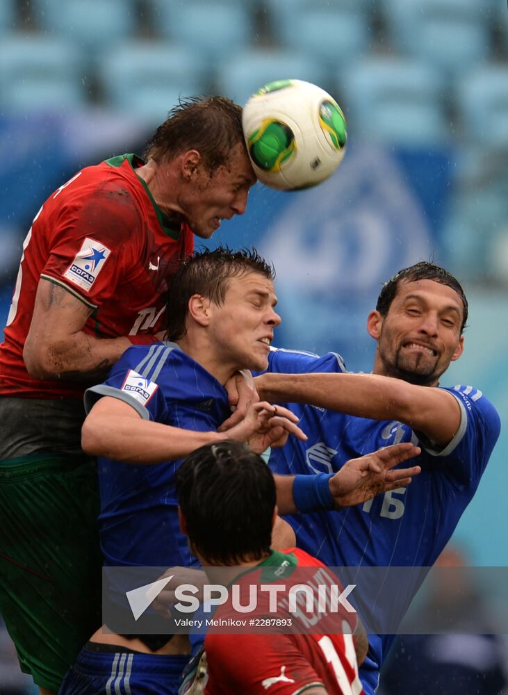 Russian Football Premier League. Dynamo vs. Lokomotiv