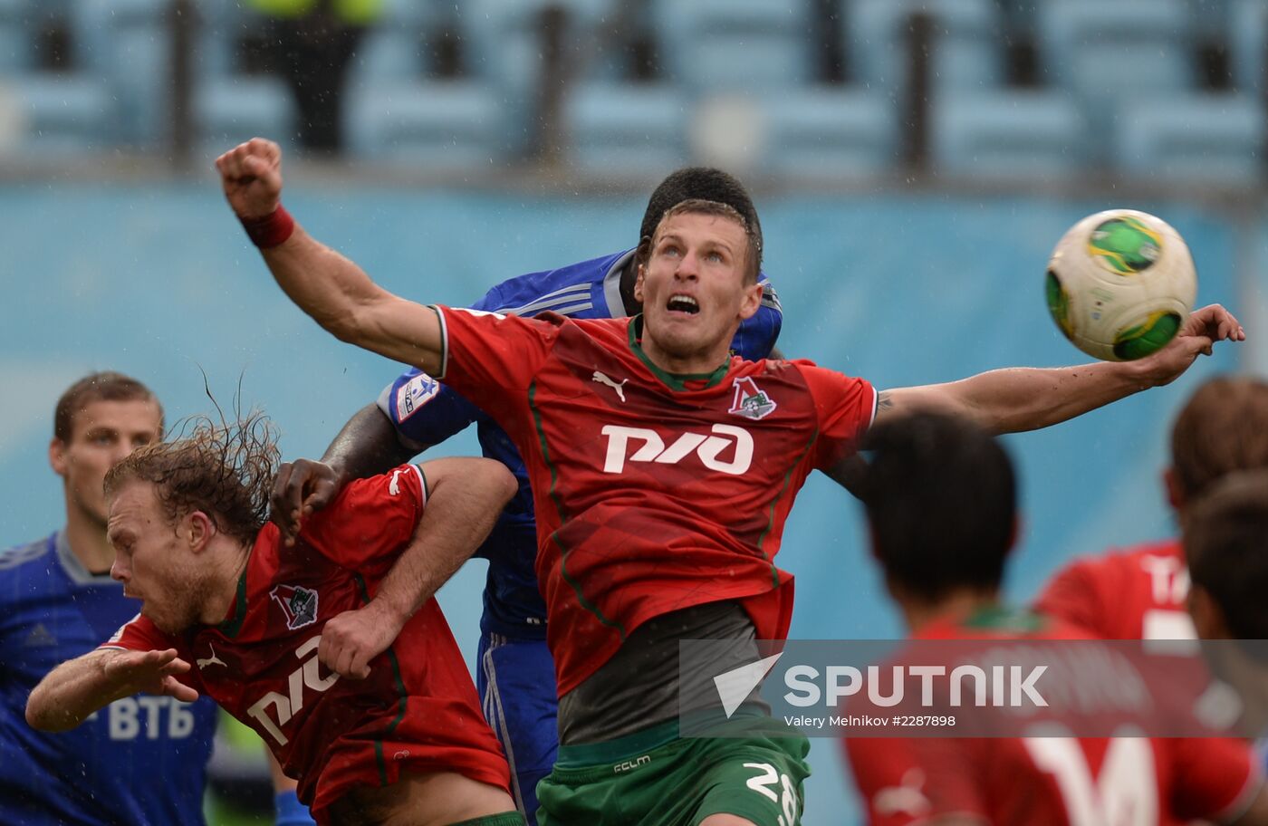 Russian Football Premier League. Dynamo vs. Lokomotiv