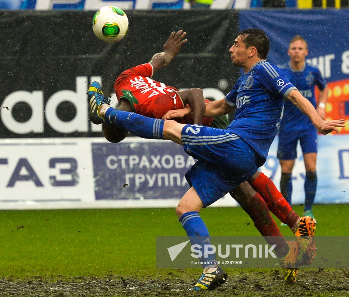 Russian Football Premier League. Dynamo vs. Lokomotiv