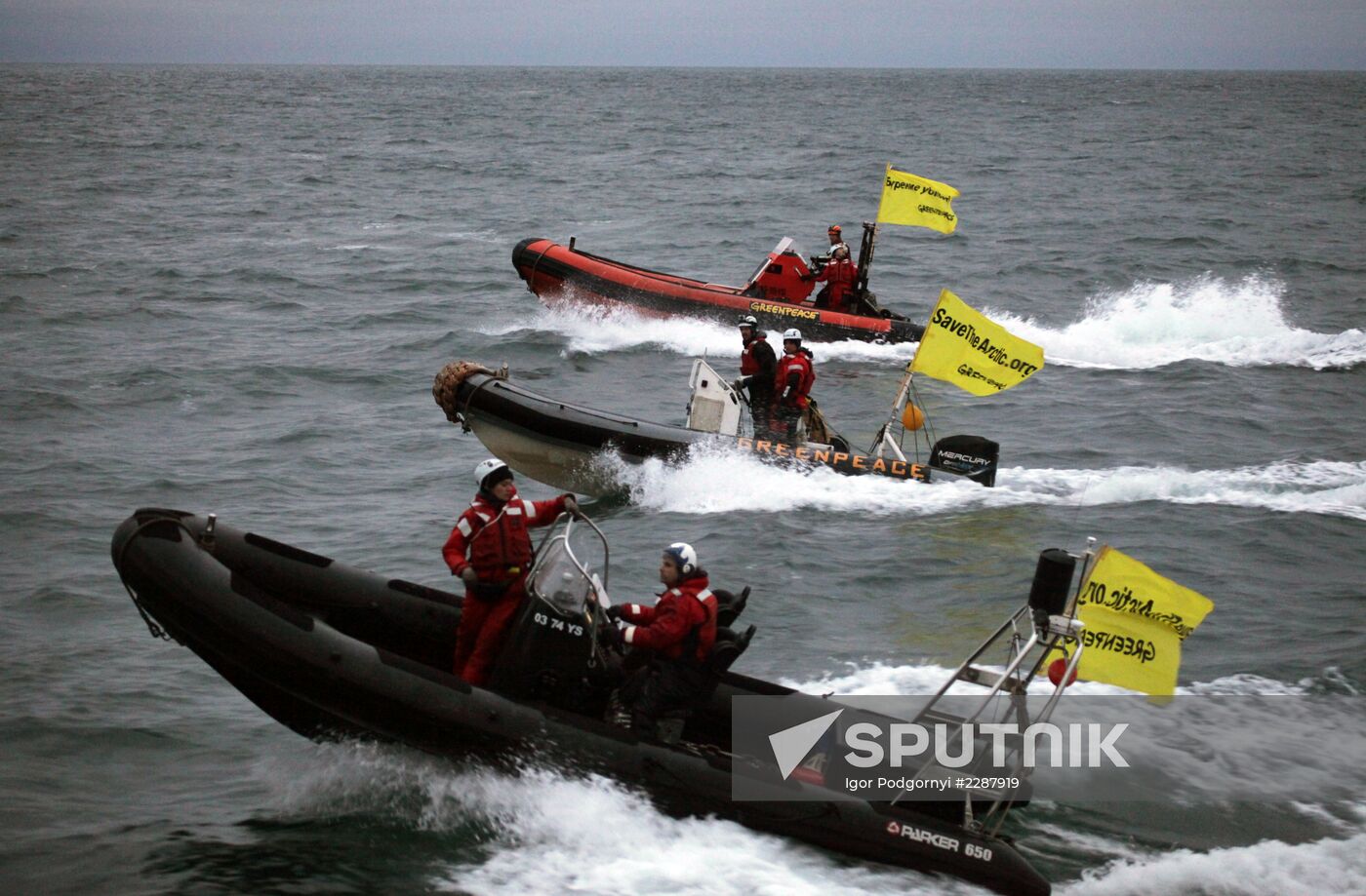 Greenpeace ship Arctic Sunrise seized by Russian coast guard