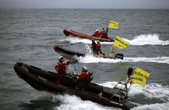 Greenpeace ship Arctic Sunrise seized by Russian coast guard