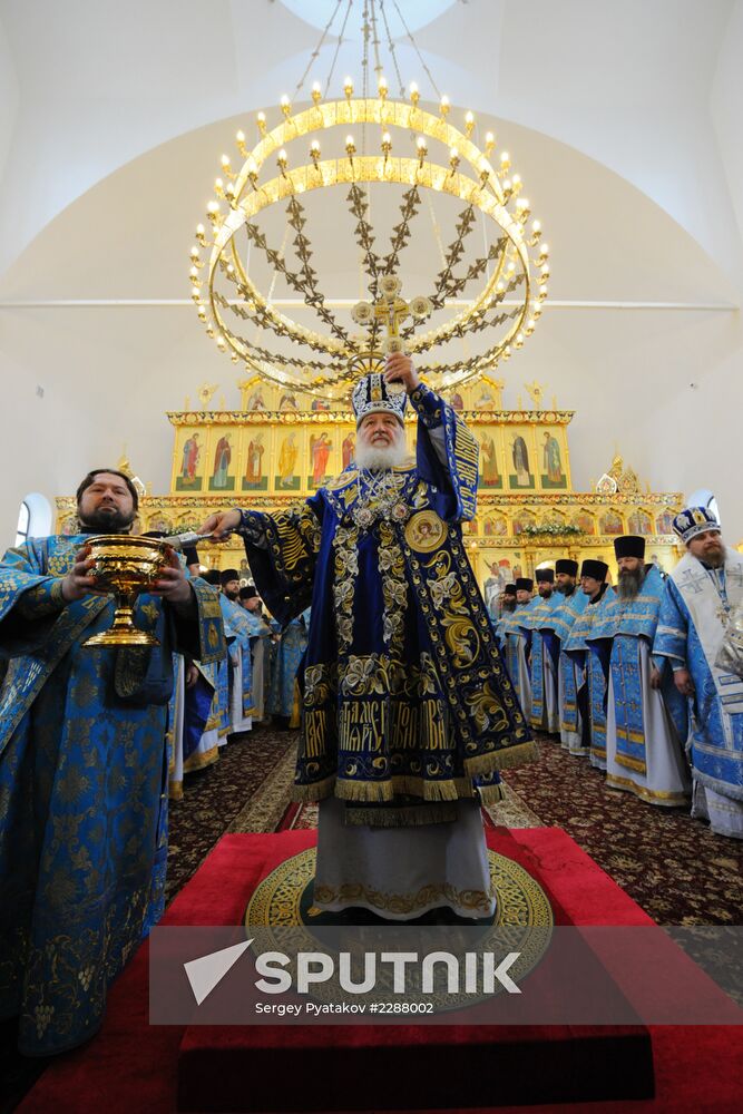 Patriarch Kirill visits Khanty-Mansiysk and Tomsk Dioceses
