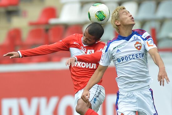 Russian Football Premier League. Spartak vs. CSKA