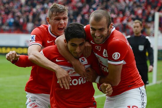 Russian Football Premier League. Spartak vs. CSKA