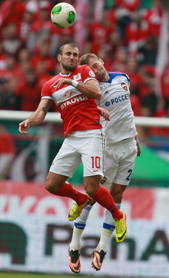 Russian Football Premier League. Spartak vs. CSKA