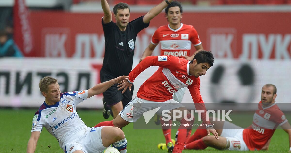 Zebra passeia pela Premier League russa e ajuda o CSKA Moscou - 16.03.2015,  Sputnik Brasil