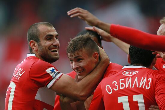 Russian Football Premier League. Spartak vs. CSKA