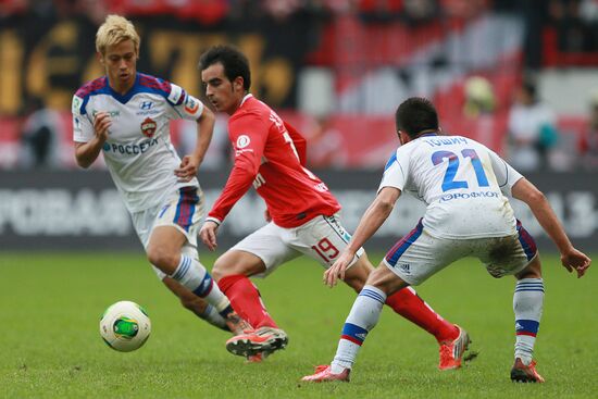 Russian Football Premier League. Spartak vs. CSKA