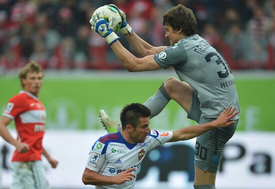 Russian Football Premier League. Spartak vs. CSKA