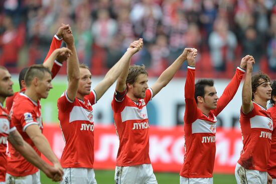 Russian Football Premier League. Spartak vs. CSKA