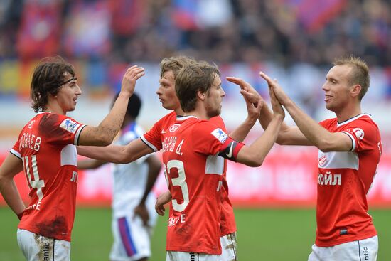 Russian Football Premier League. Spartak vs. CSKA