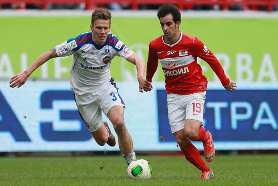 Russian Football Premier League. Spartak vs. CSKA
