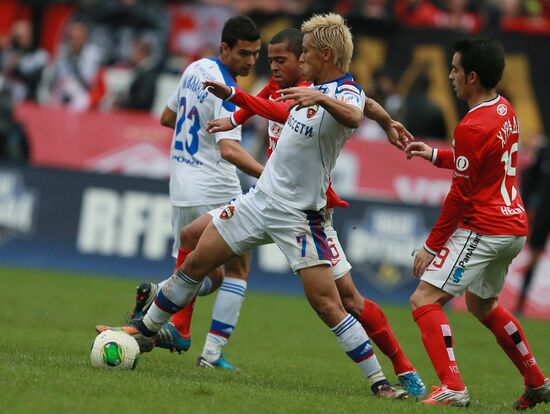 Russian Football Premier League. Spartak vs. CSKA