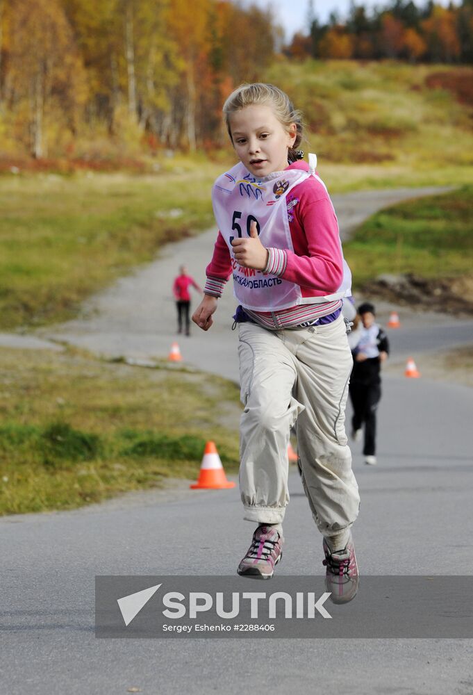 Russia's National Cross-Country Run 2013