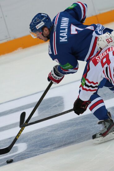 Kontinental Hockey League. SKA vs. Donbass