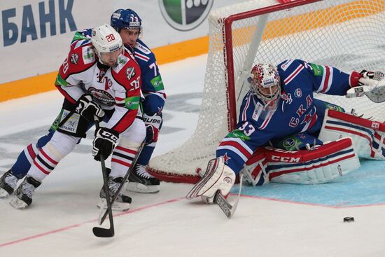 Kontinental Hockey League. SKA vs. Donbass