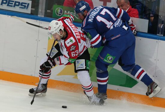 Kontinental Hockey League. SKA vs. Donbass