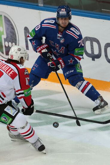 Kontinental Hockey League. SKA vs. Donbass