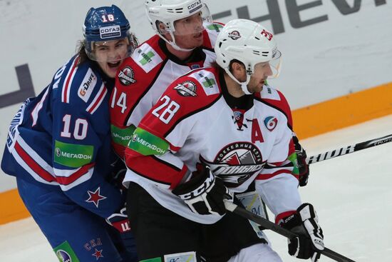 Kontinental Hockey League. SKA vs. Donbass