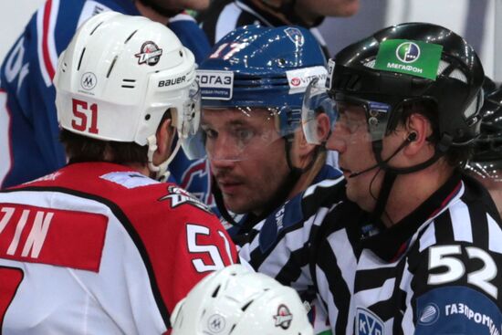 Kontinental Hockey League. SKA vs. Donbass
