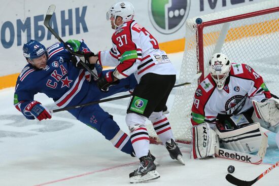 Kontinental Hockey League. SKA vs. Donbass
