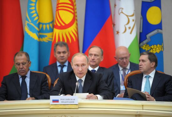 Meeting of CSTO's Collective Security Council