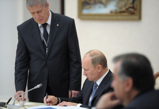Meeting of CSTO's Collective Security Council