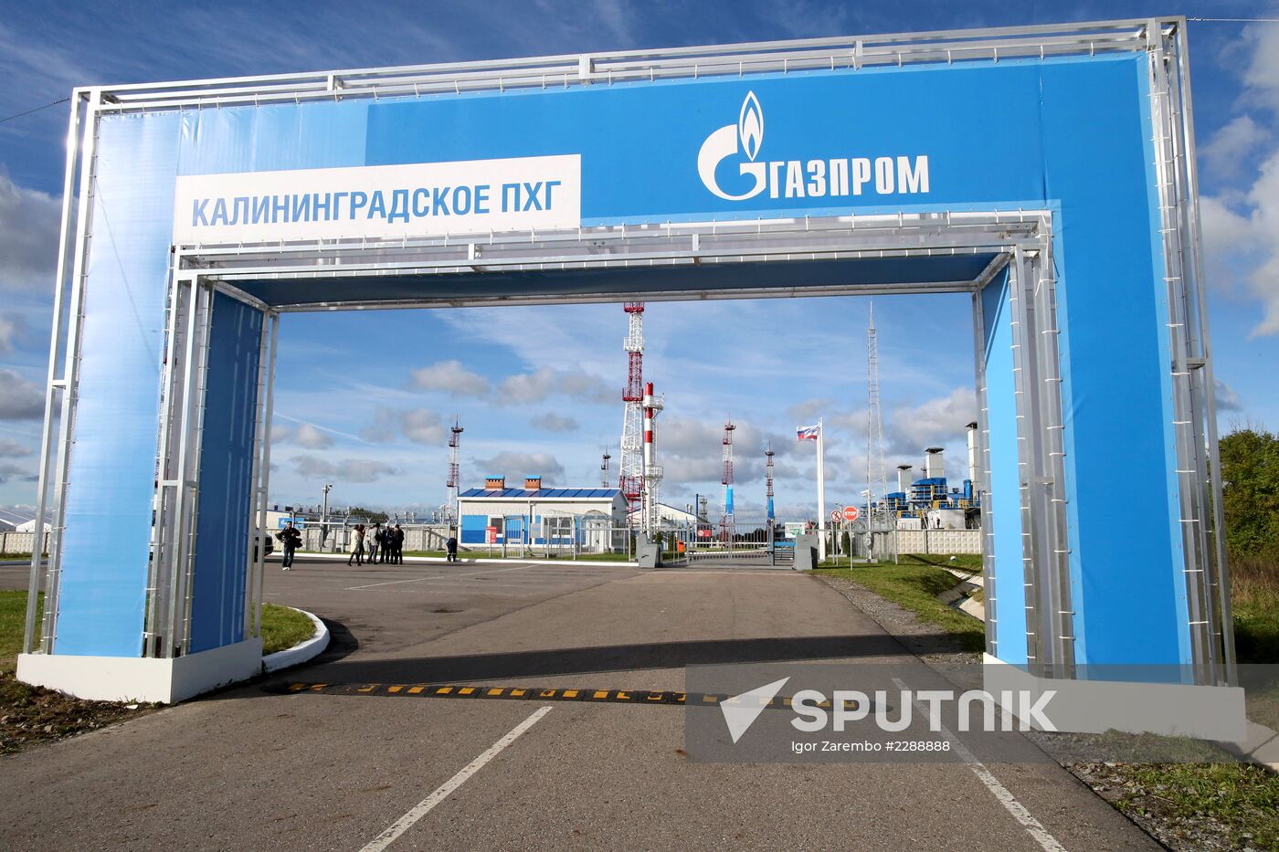 First underground gas storage facility opens in Kaliningrad