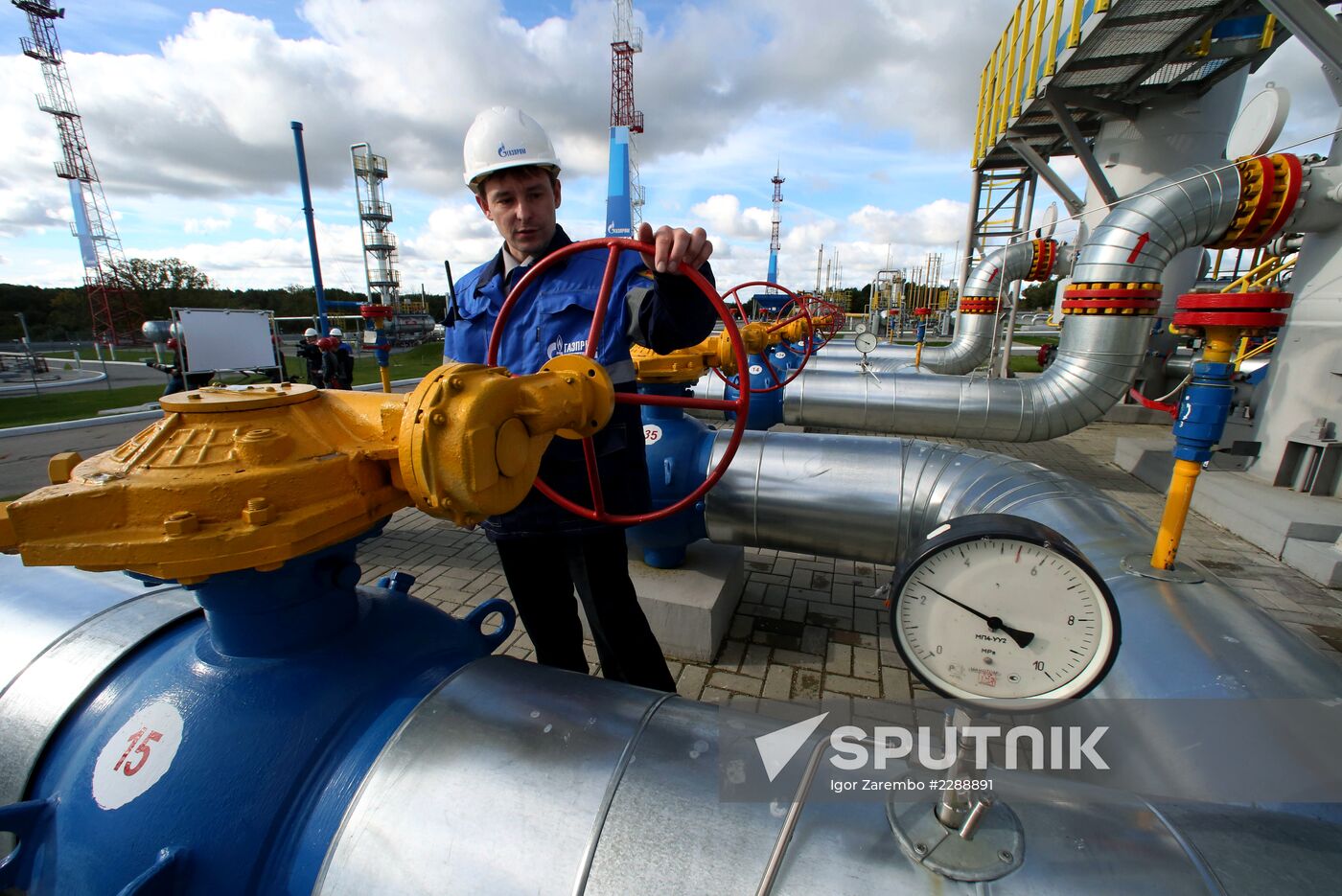 First underground gas storage facility opens in Kaliningrad
