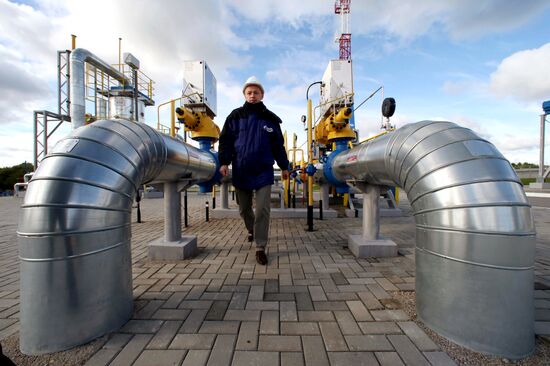 First underground gas storage facility opens in Kaliningrad