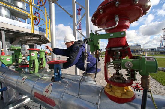 First underground gas storage facility opens in Kaliningrad