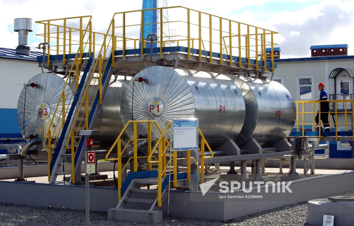 First underground gas storage facility opens in Kaliningrad