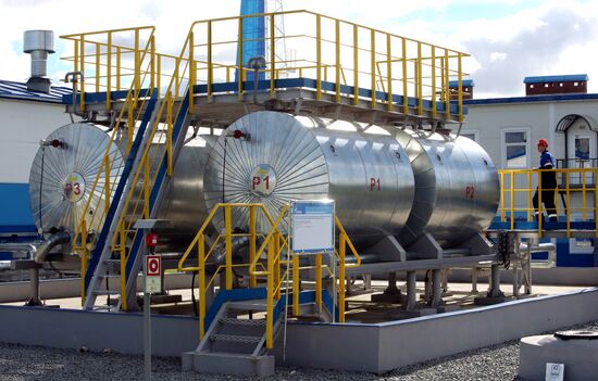 First underground gas storage facility opens in Kaliningrad