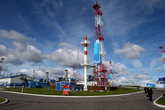 First underground gas storage facility opens in Kaliningrad