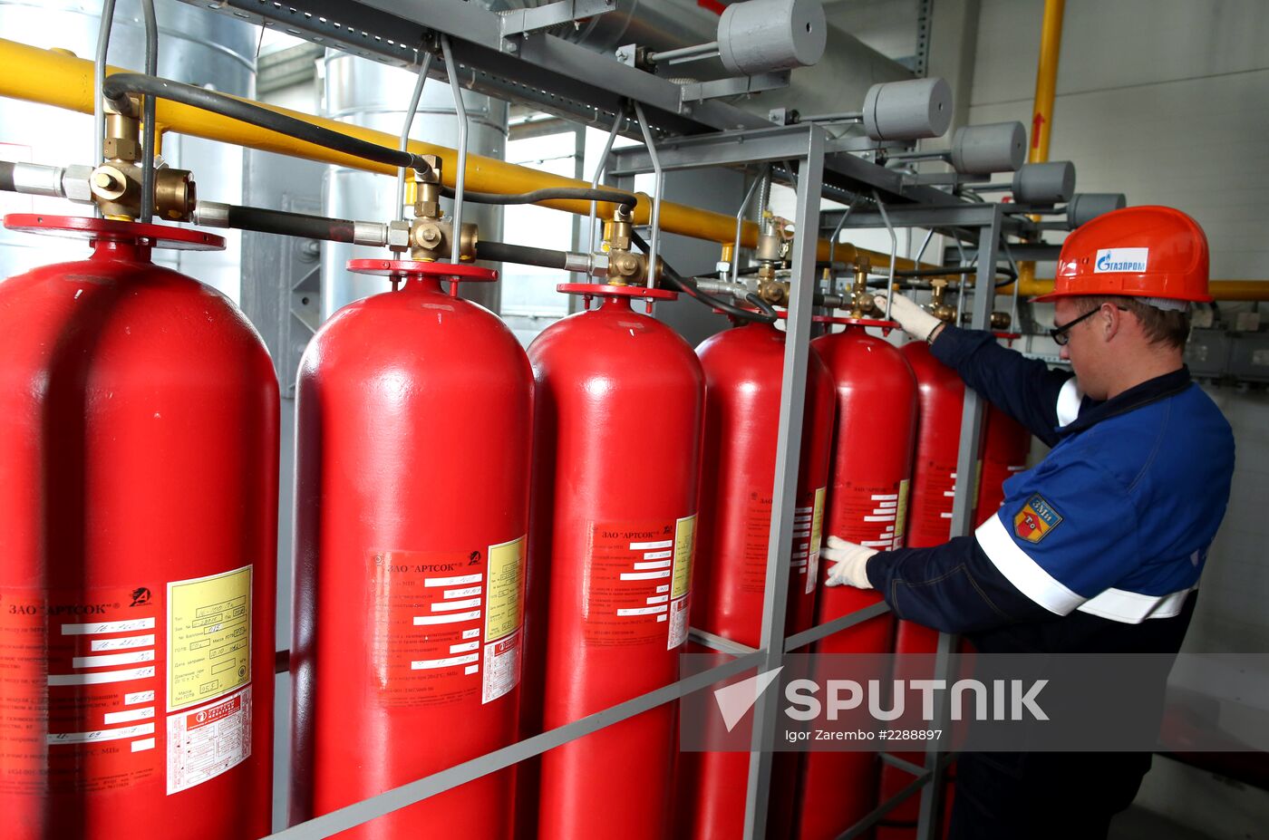 First underground gas storage facility opens in Kaliningrad