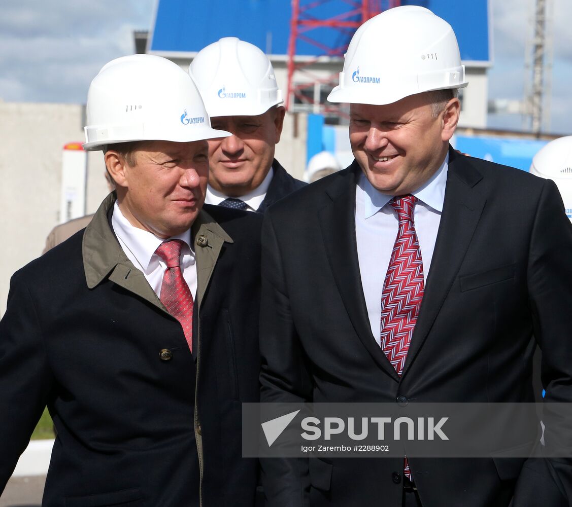 First underground gas storage facility opens in Kaliningrad