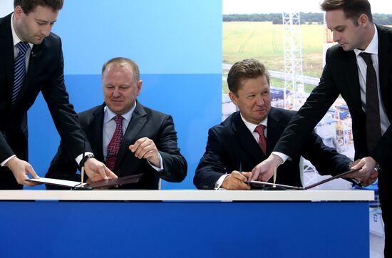 First underground gas storage facility opens in Kaliningrad