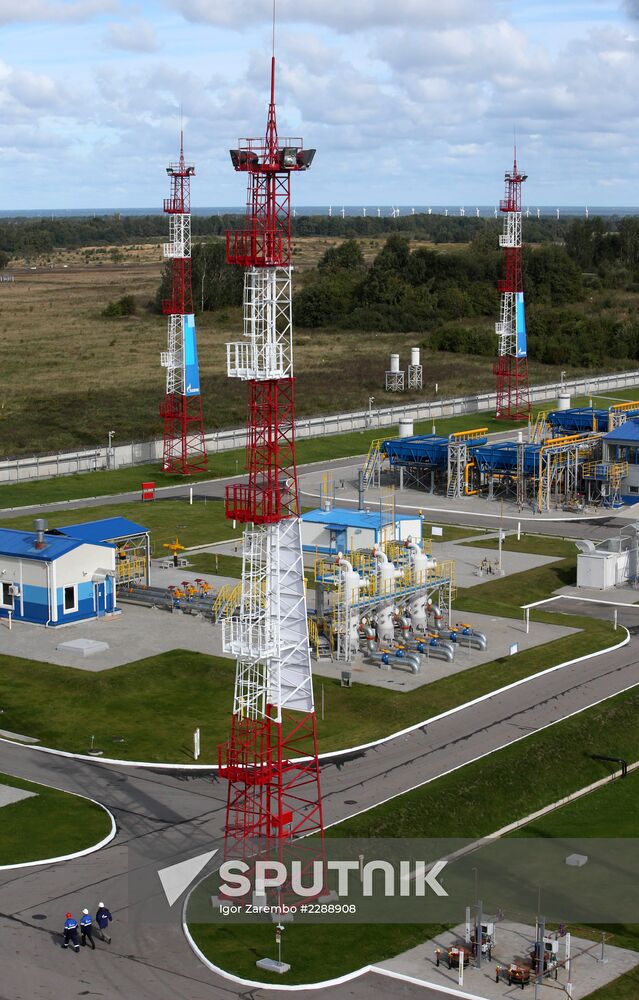 First underground gas storage facility opens in Kaliningrad