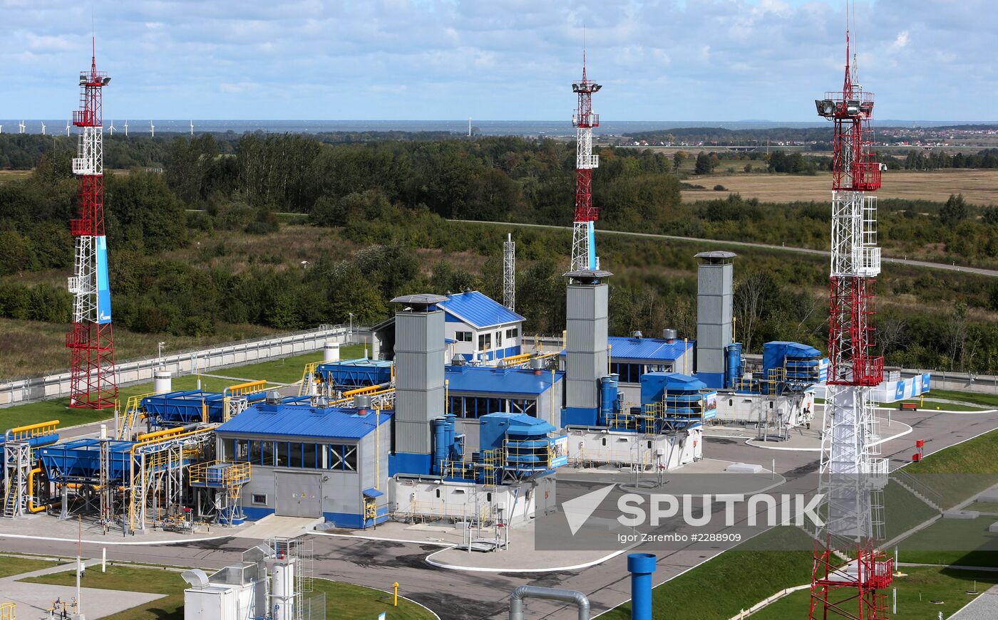 First underground gas storage facility opens in Kaliningrad