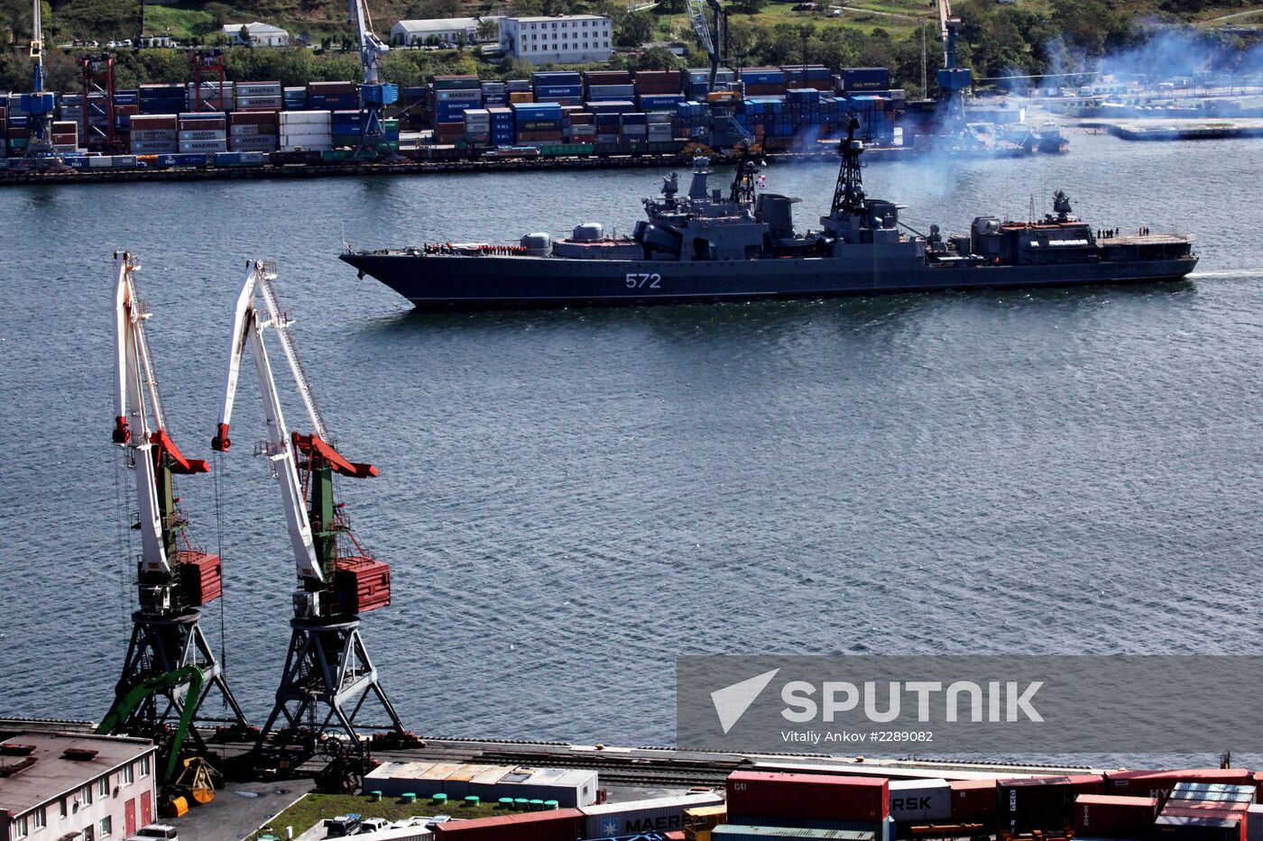 Pacific Fleet ships come back