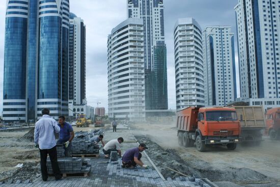Restoration of Grozny City complex to be nearly completed